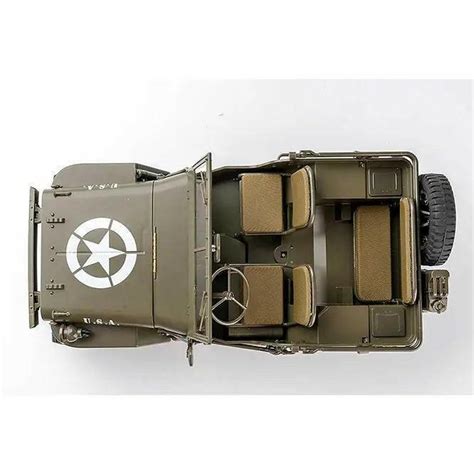 ROCHOBBY 1:12 1941 MB Scaler RTR Green(Willy's Jeep) RC | India