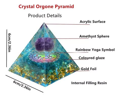 Ripley - PIRÁMIDE DE ORGÓN - ESFERA AMATISTA