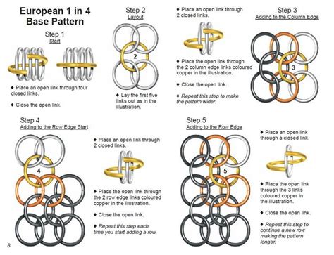 Image result for Chainmaille Purse Patterns