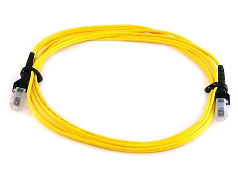 Fiber Optic Cable_ MTRJ (Female)/MTRJ (Female)_ Single Mode_ Duplex - 2 ...