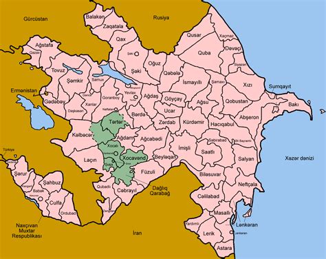 Azerbaijan Map