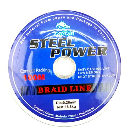Steel Power 4X Connect Spools Braid Line – Fish With Hanish Tackles