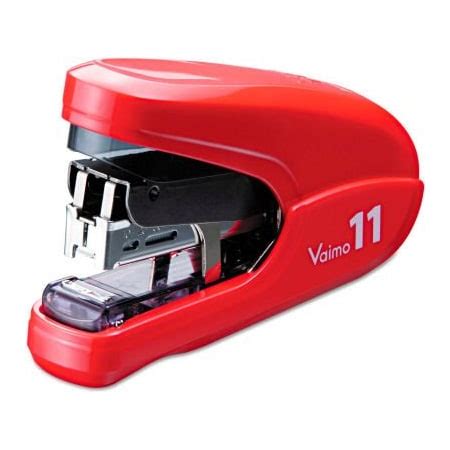 Max Usa Max Flat Clinch Light Effort Stapler, 35-Sheet Capacity, Red ...