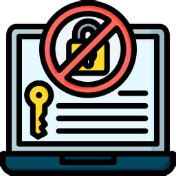 Unauthorized access - Free icons