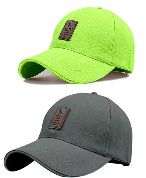 Buy SELLORIA Brand Soft Cotton Adjustable Unisex Cap for Men and Women ...