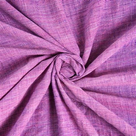 Yarn Dyed Purple Shades Handwoven Cotton Fabric – Moralfibre Fabrics