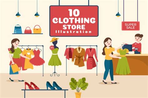 Clothes Store Creative Assets 的图像结果