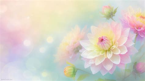 Powerpoint Background Spring with Stunning Lily Flowers - SlidesCorner