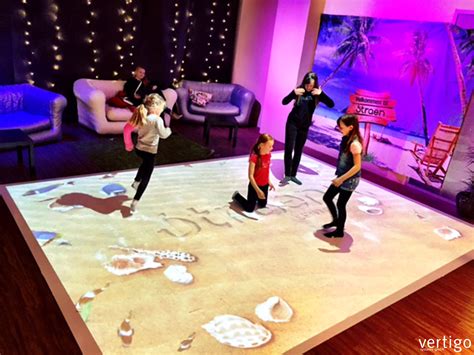 Interactive Floor Projector