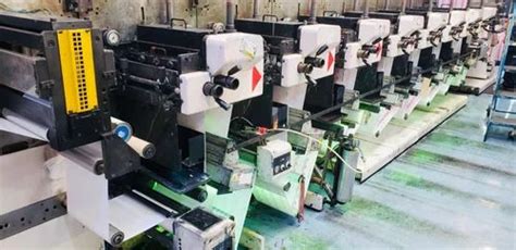 Flexo Printing Machine - Used Nilpeter FA-3300 Flexo label printing ...