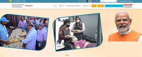 PM Suraj Portal (pmsuraj.dosje.gov.in) Registration 2024 & Login ...