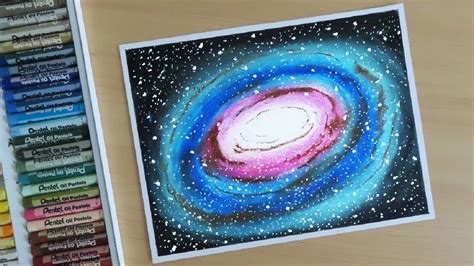 How To Draw The Galaxy With Pencil