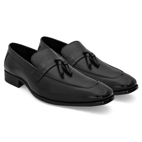 Buy Paragon Black Patent Slip-ons Online – Sanfrissco