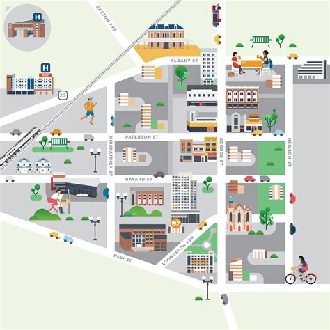 Rutgers University maps :: Behance