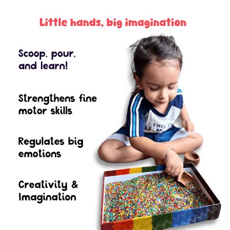 LattooLand Sensory Rainbow Rice Kit - Multicolour – The Mom Store