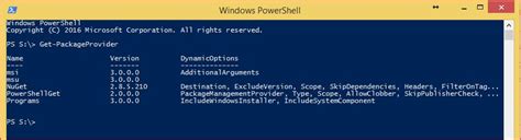 Image result for Unexpected Package Windows PowerShell