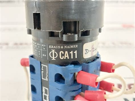 Kraus & Naimer Ca11 Rotary Switch 12 Amp 600Vac – Aeliya Marine Tech®