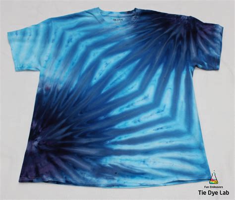 Tie dye double fan fold incline ice dye tutorial – Artofit