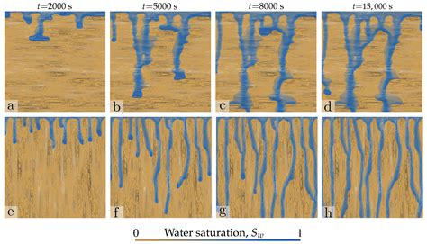 Numerical Simulation of Unstable Preferential Flow during Water ...