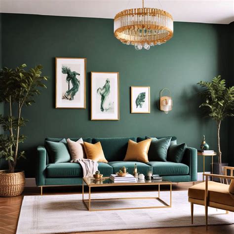 20 Emerald Green and Gold Living Room Ideas on A Budget
