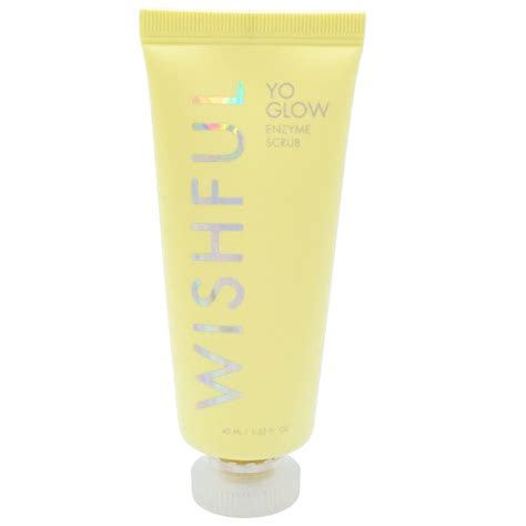 Buy WISHFUL Yo Glow Enzyme Scrub - HUDA 40ml Online at Low Prices in ...