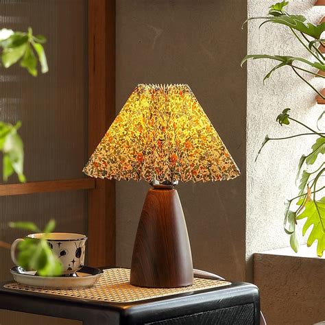 Glivpny Small Lamp for Bedroom, Vintage Flower Mini Table Lamps for ...