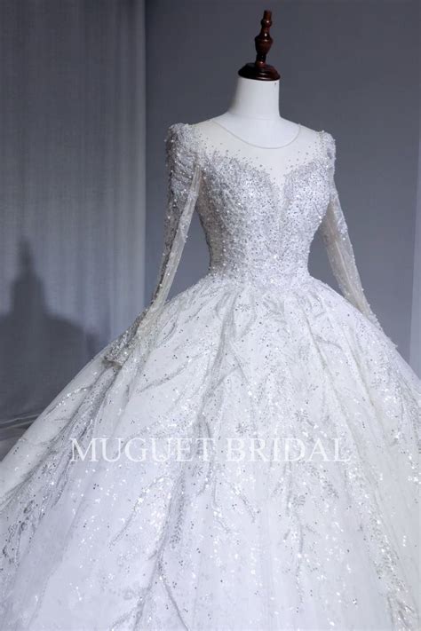Sparkly Ball Gown Wedding Dresses