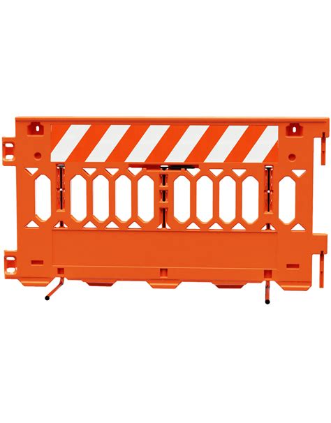 ADA Pathcade Barricade, Orange with One (1) Piece of EG Sheeting One (1 ...