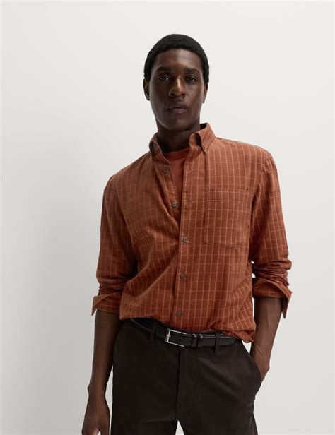 Men’s Corduroy Shirts at M&S