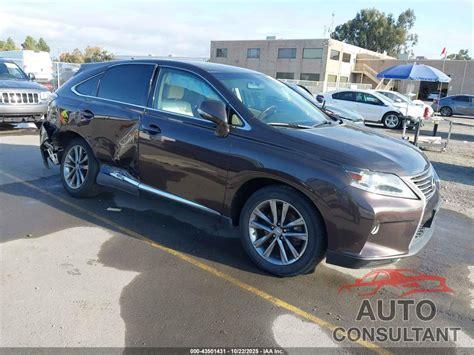 2013 LEXUS RX 450H Hybrid - JTJZB1BA3D2007917