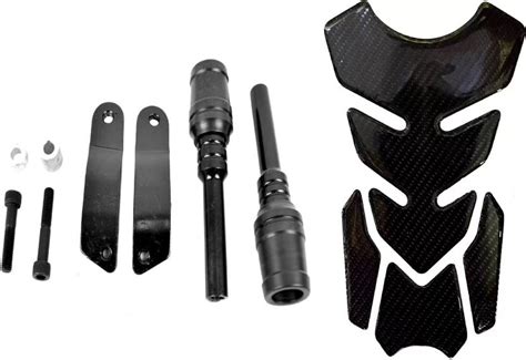 acube mart Tank Pad 7D 7DCF-1 stickers + RR310 frame slider crash guard ...