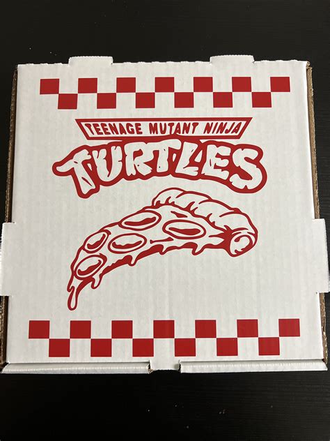 Turtle Pizza Box Birthday Party Pizza Box - Etsy