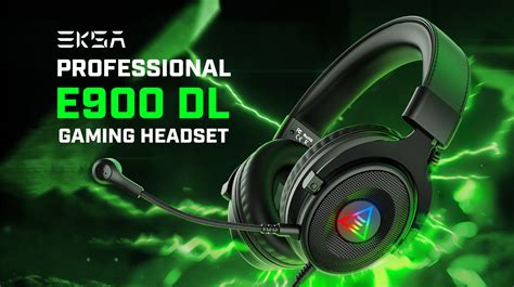EKSA E900DL Wired Stereo Gaming Headset - Over Ear Headphones – EKSA India