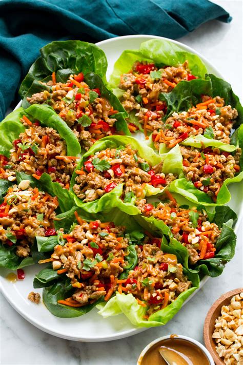 Thai Chicken Lettuce Wraps | Recipe Cart