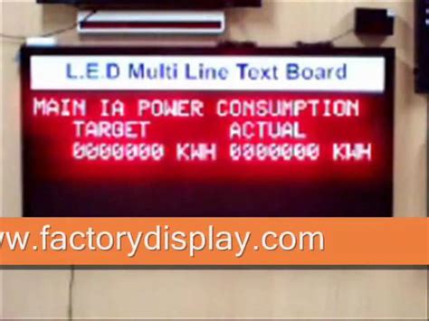Full Colour Led Display Board or LED Video Wall - LED Safety ...