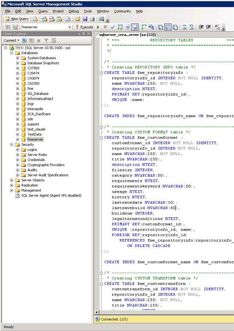 Image result for FME Read From Microsoft SQL Server