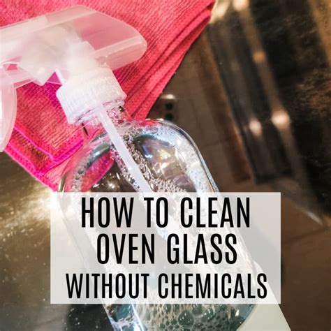 Easiest Way to Clean a Glass Oven Door (Only takes 20 mins!) - Frugally ...