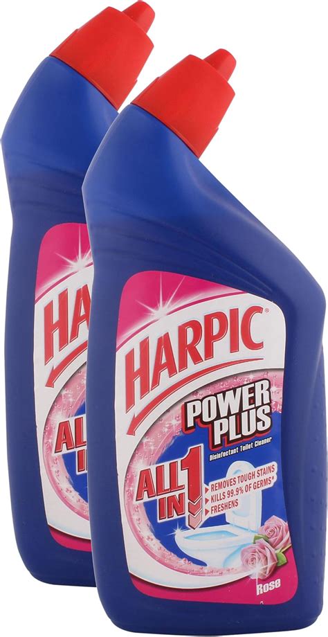 Spencer's Combo - Harpic Power Plus Toilet Cleaner Rose, 500ml (Pack of ...