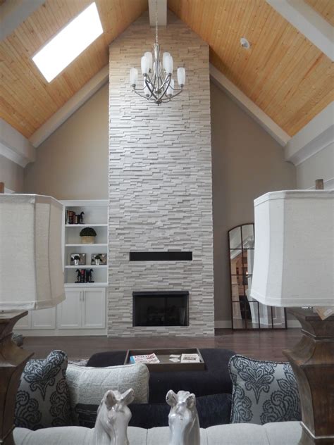 Stone Fireplace Cathedral Ceiling – Fireplace Guide by Chris