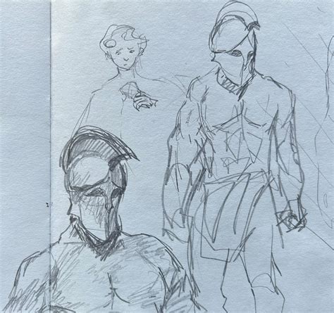 Gladiator Sketch by Lamingtonlemons on DeviantArt