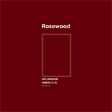 About Rosewood - Color codes | Matching colors and paints - colorxs.com