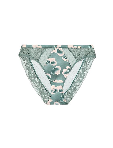 Buy Kalina Silk & Lace High Leg Knickers at Marks & Spencer