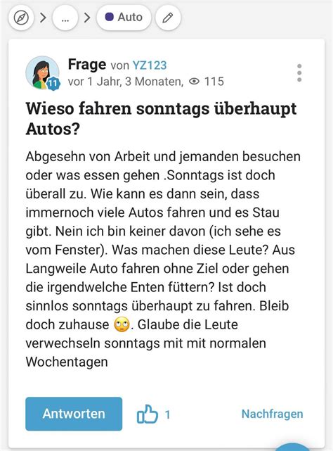Weil es Spaß macht!!!1!11 : r/wirklichgutefrage