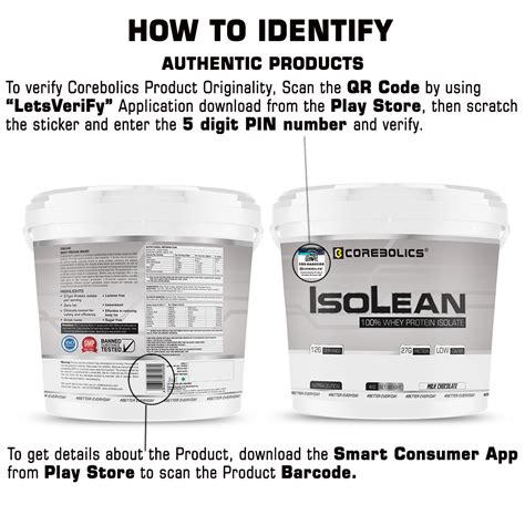 Corebolics Isolean - Buy 100% Whey Protein Isolate at best Prices (4kg)