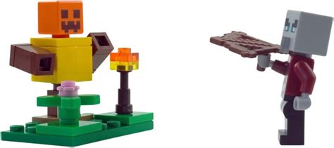 LEGO Minecraft: Pillager Minifigure with Training India | Ubuy