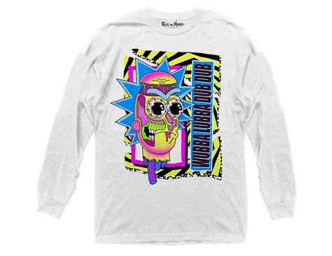 Buy Rick and Morty Wubba Lubba Dub Dub Skate Graphic Adult Unisex Long ...