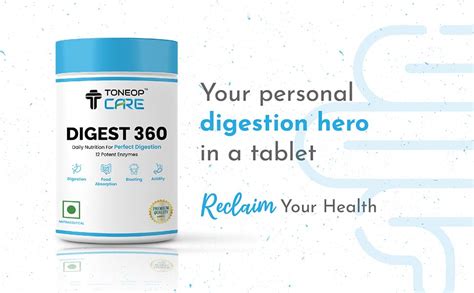 Buy ToneOp Care Digest 360 - Improves Digestion & Relief From Bloating ...