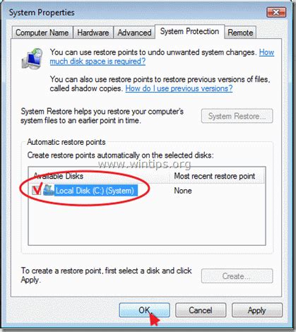 Image result for System Protection Restore Errors