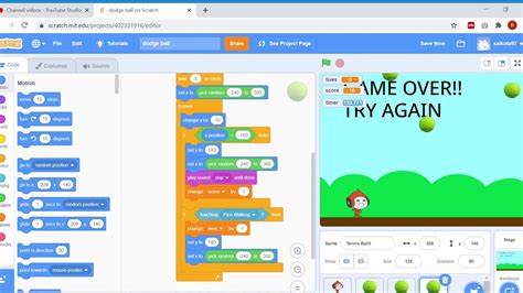 Image result for Scratch Game Tutorial Dodge