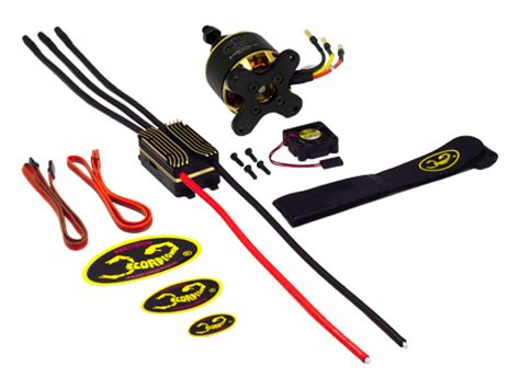 Scorpion A-4220 V2 PNP Combo (6s/70E+/2553w) - Scorpion Power System